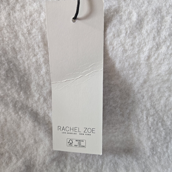 Rachel Zoe Girls NWT White 100% Extrafine Merino Wool Puff Sleeve Sweater M - Picture 4 of 9